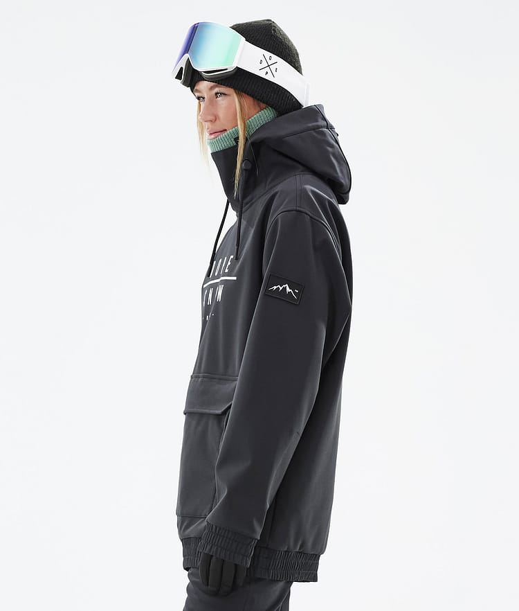 Dope Wylie W Lumilautailutakki Naiset DS Black, Image 6 of 9