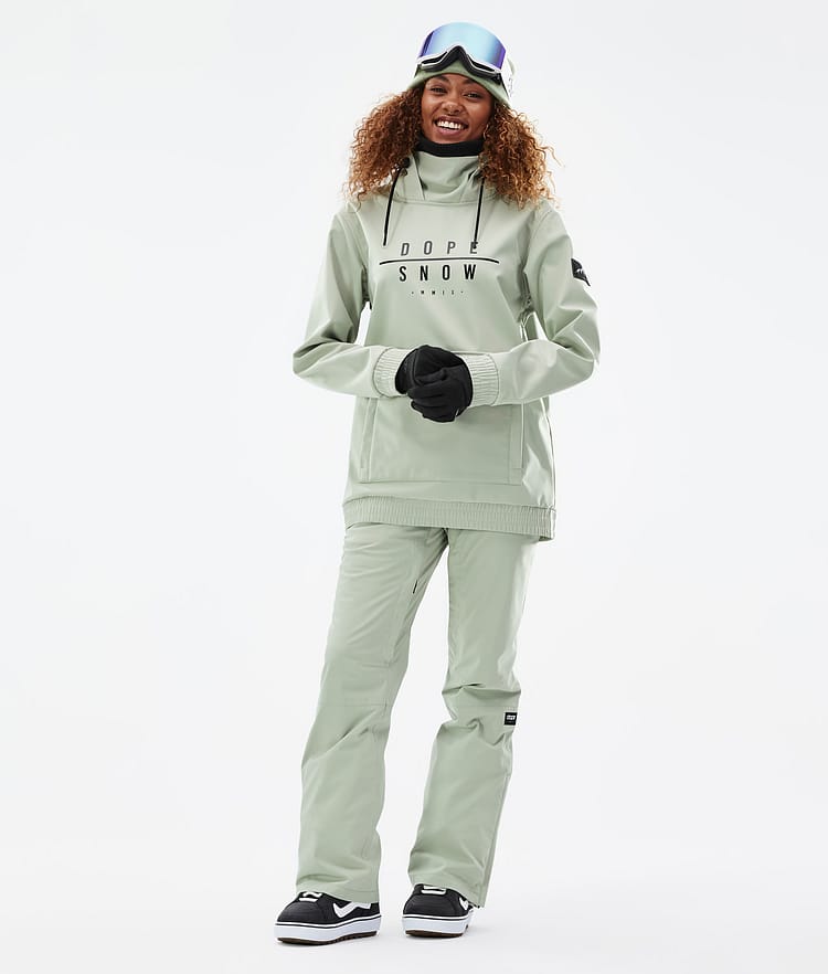 Dope Wylie W Lumilautailutakki Naiset DS Soft Green, Image 3 of 9
