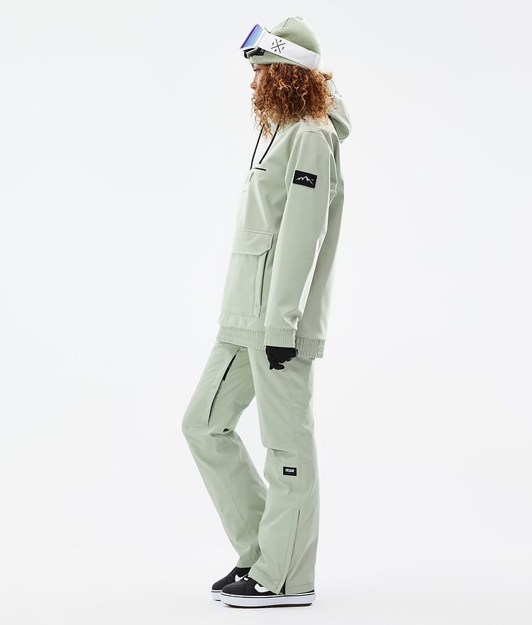 Dope Wylie W Lumilautailutakki Naiset DS Soft Green, Image 4 of 9