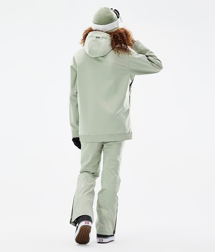Dope Wylie W Lumilautailutakki Naiset DS Soft Green, Image 5 of 9