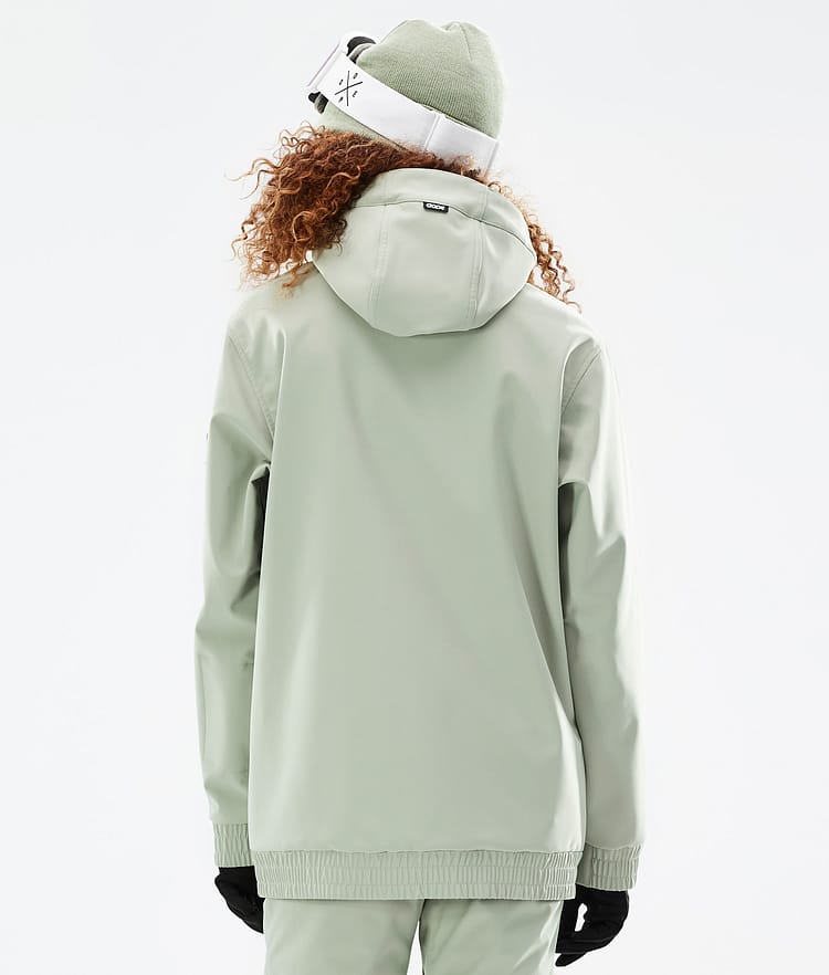 Dope Wylie W Lumilautailutakki Naiset DS Soft Green, Image 7 of 9