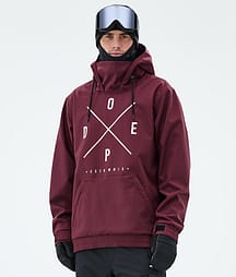 Dope Yeti Lumilautailutakki Miehet 2X-Up Burgundy