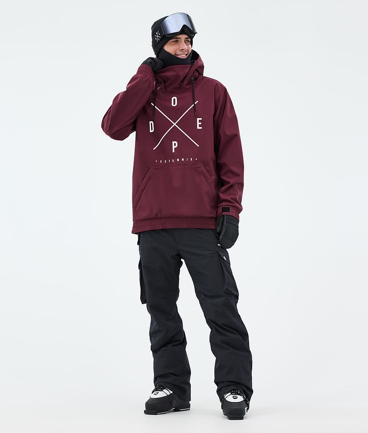 Dope Yeti Laskettelutakki Miehet 2X-Up Burgundy, Kuva 2 / 7