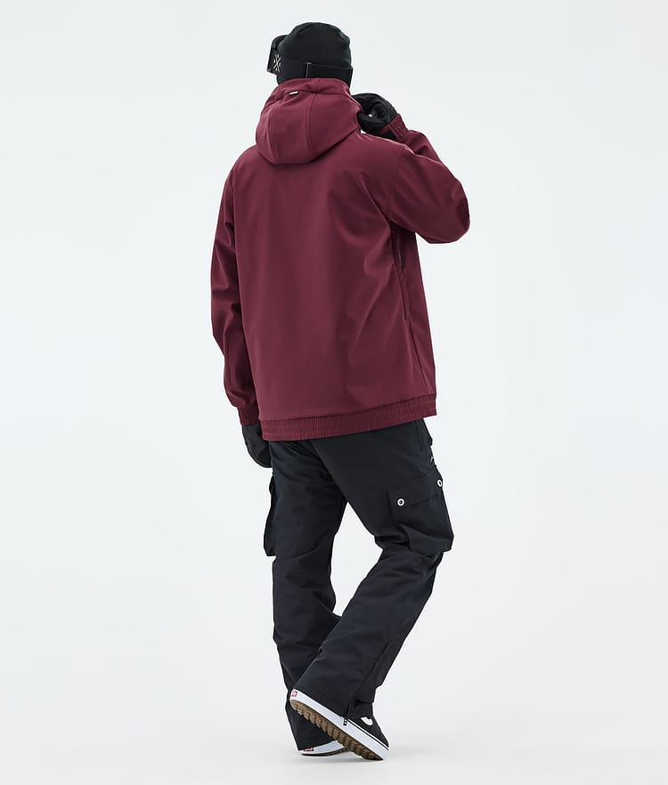 Dope Yeti Lumilautailutakki Miehet 2X-Up Burgundy, Kuva 4 / 7