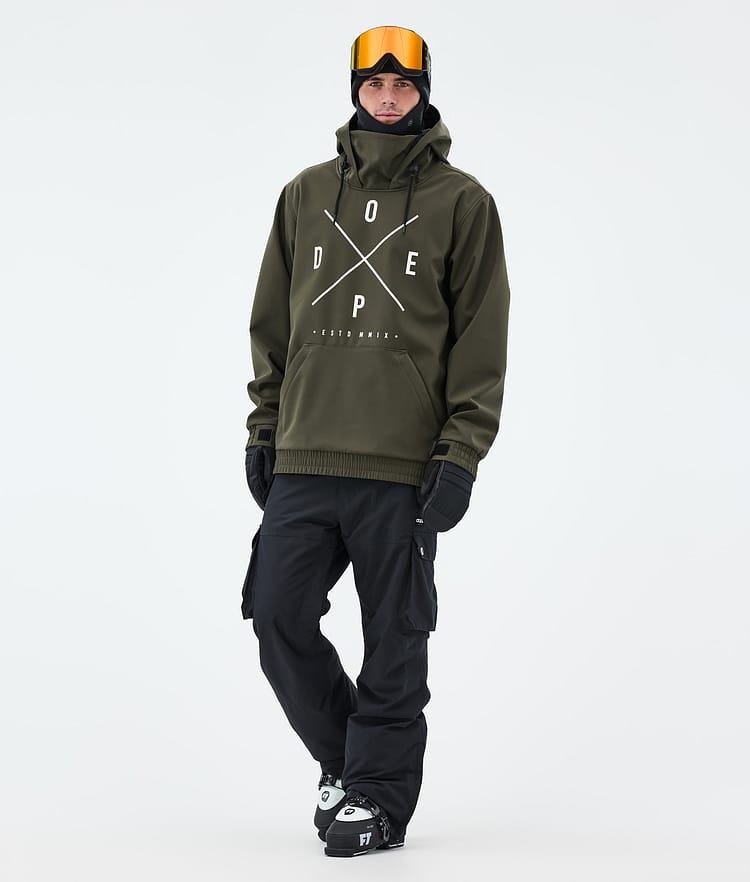 Dope Yeti Laskettelutakki Miehet 2X-Up Olive Green, Kuva 2 / 7
