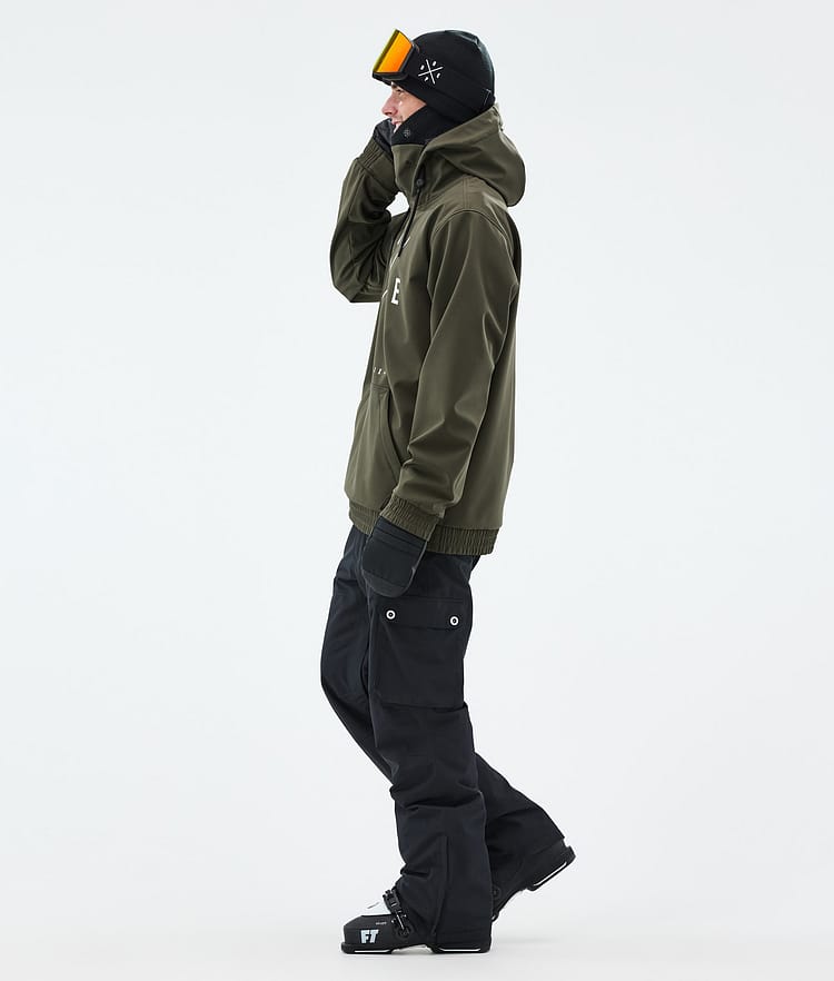 Dope Yeti Laskettelutakki Miehet 2X-Up Olive Green, Kuva 3 / 7