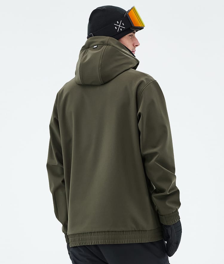 Dope Yeti Lumilautailutakki Miehet 2X-Up Olive Green, Kuva 6 / 7