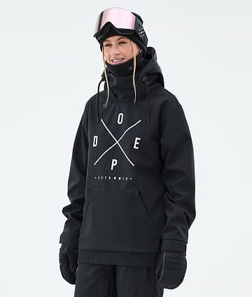 Dope Yeti W Laskettelutakki Naiset 2X-Up Black