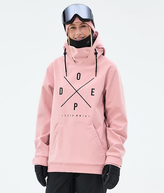 Dope Yeti W Lumilautailutakki Naiset 2X-Up Soft Pink