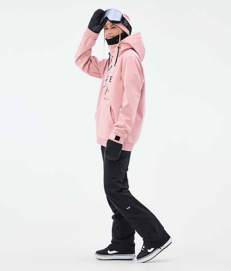 Dope Yeti W Lumilautailutakki Naiset 2X-Up Soft Pink Renewed, Kuva 4 / 8