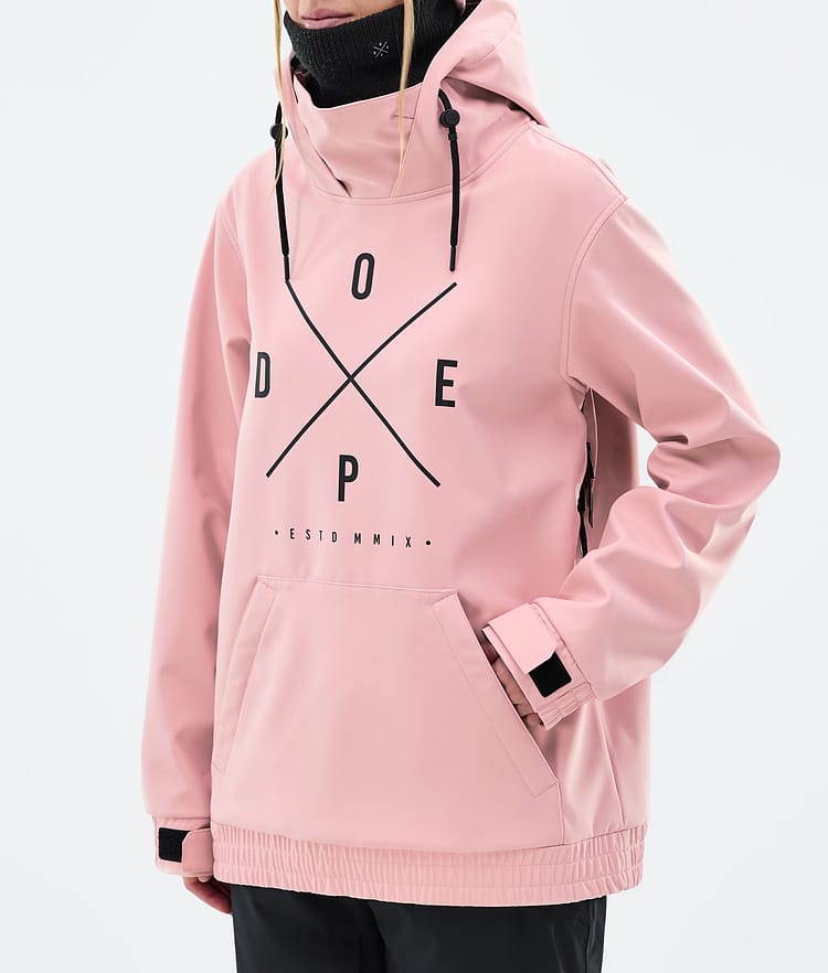 Dope Yeti W Lumilautailutakki Naiset 2X-Up Soft Pink Renewed, Kuva 8 / 8