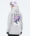 Dope Yeti W 2022 Lumilautailutakki Naiset Peak Light Grey