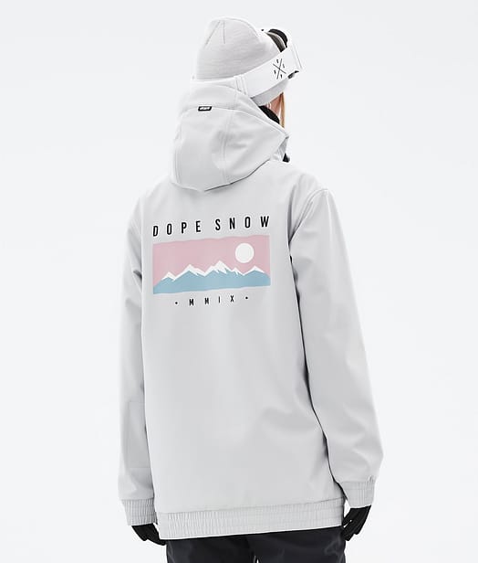 Dope Yeti W 22 Laskettelutakki Naiset Range Light Grey