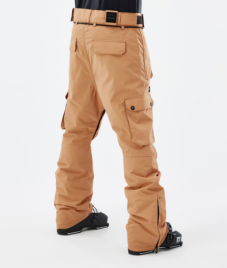 Dope Iconic Lasketteluhousut Miehet Khaki Yellow, Kuva 3 / 6