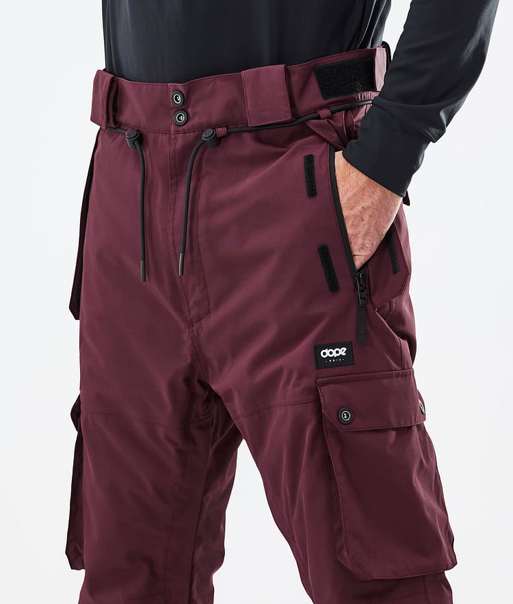 Dope Iconic Lasketteluhousut Miehet Don Burgundy, Kuva 5 / 7