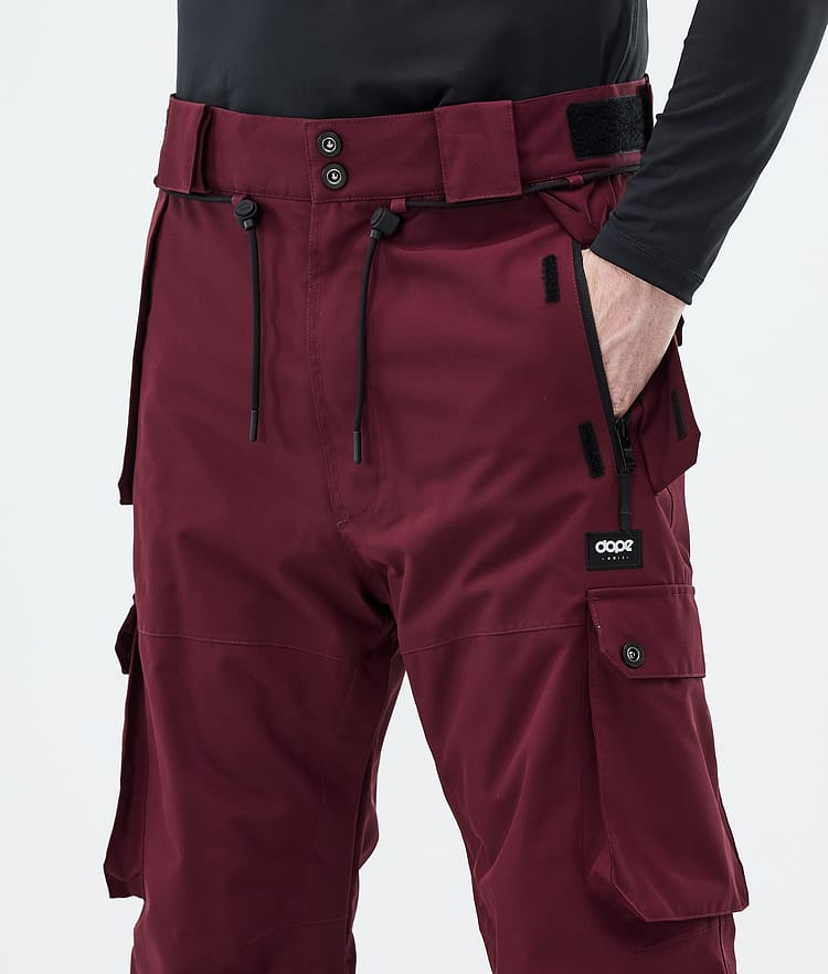 Dope Iconic Lumilautailuhousut Miehet Don Burgundy, Image 5 of 7