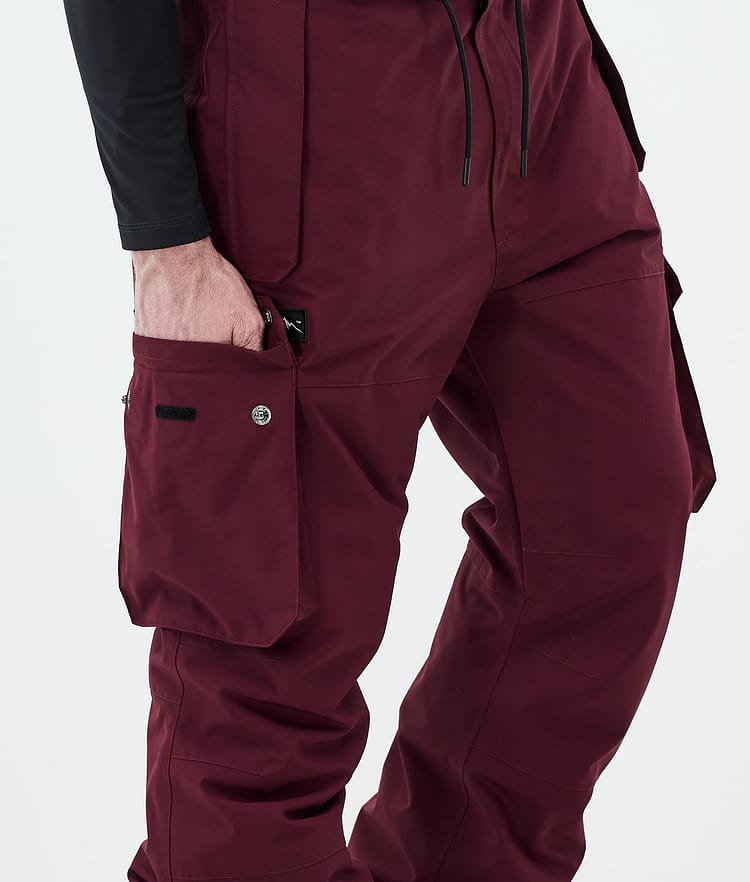 Dope Iconic Lasketteluhousut Miehet Don Burgundy, Image 6 of 7
