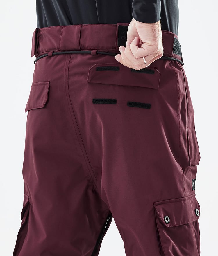 Dope Iconic Lumilautailuhousut Miehet Don Burgundy, Kuva 7 / 7