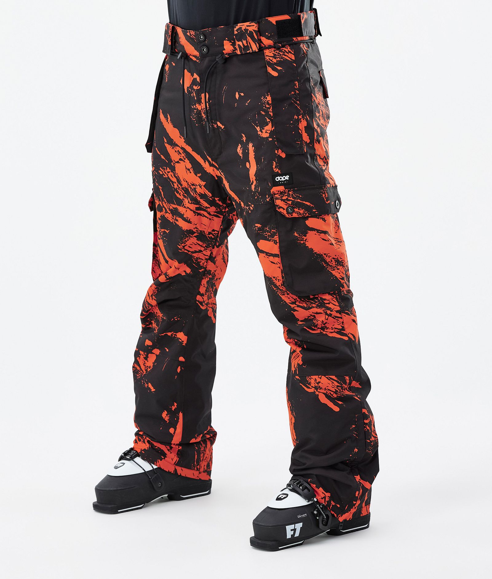 Dope Iconic Lasketteluhousut Miehet Paint Orange, Kuva 1 / 6