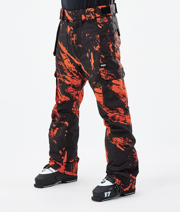 Dope Iconic Lasketteluhousut Miehet Paint Orange, Kuva 1 / 6