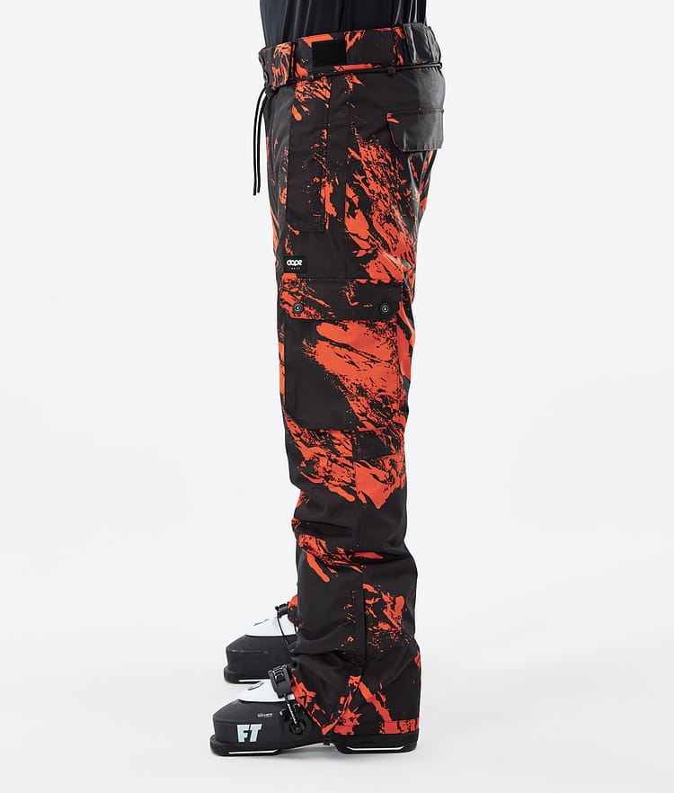 Dope Iconic Lasketteluhousut Miehet Paint Orange, Kuva 2 / 6