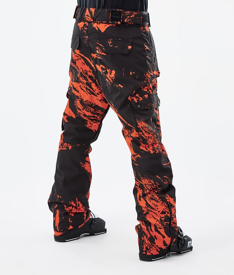 Dope Iconic Lasketteluhousut Miehet Paint Orange, Kuva 3 / 6