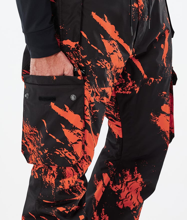 Dope Iconic Lasketteluhousut Miehet Paint Orange, Kuva 5 / 6