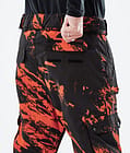 Dope Iconic Lasketteluhousut Miehet Paint Orange, Kuva 6 / 6