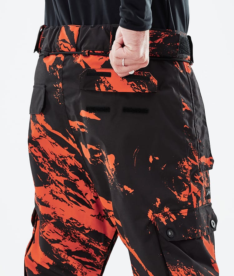 Dope Iconic Lasketteluhousut Miehet Paint Orange, Kuva 6 / 6