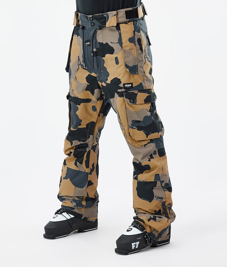 Dope Iconic Lasketteluhousut Miehet Walnut Camo, Kuva 1 / 6