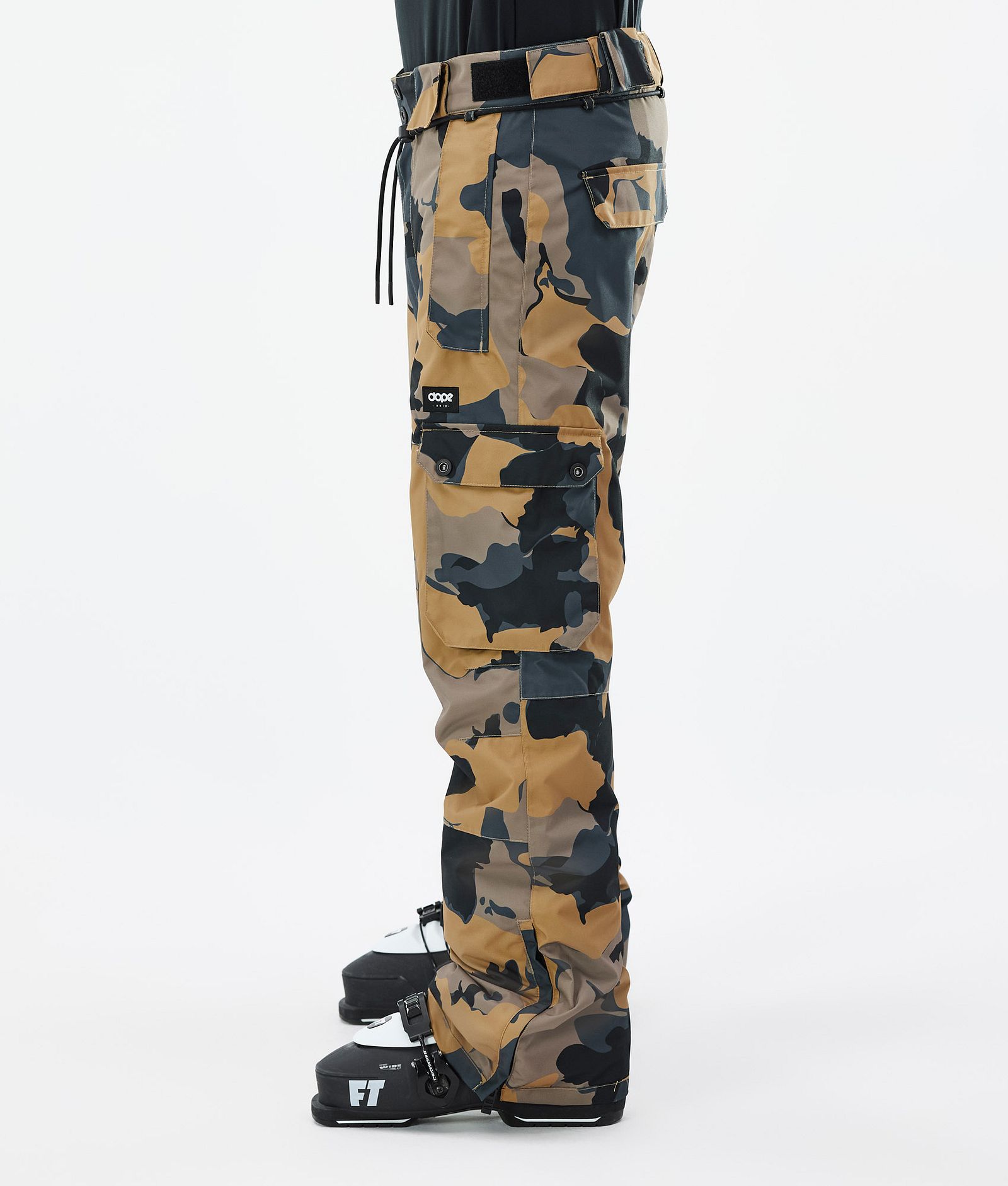 Dope Iconic Lasketteluhousut Miehet Walnut Camo, Kuva 2 / 6