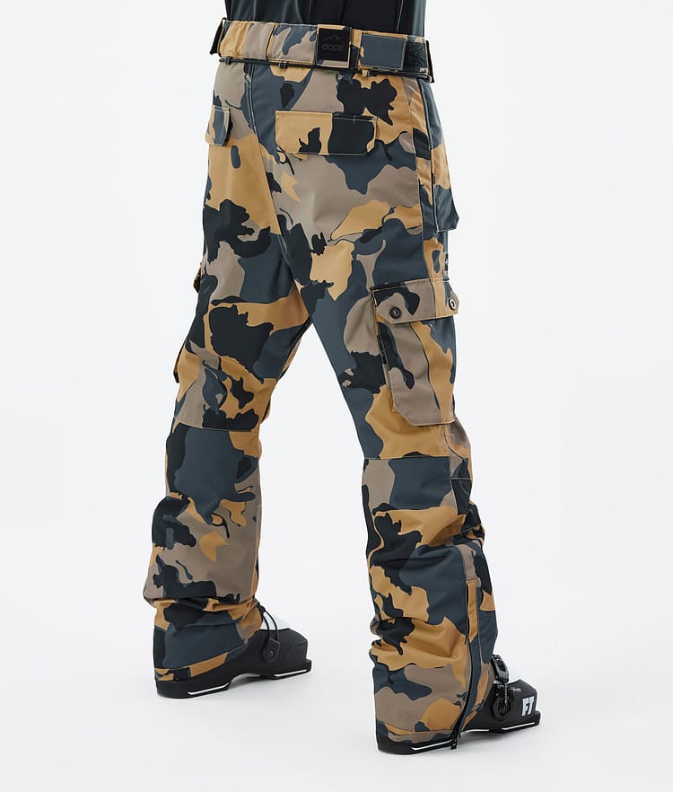 Dope Iconic Lasketteluhousut Miehet Walnut Camo, Kuva 3 / 6