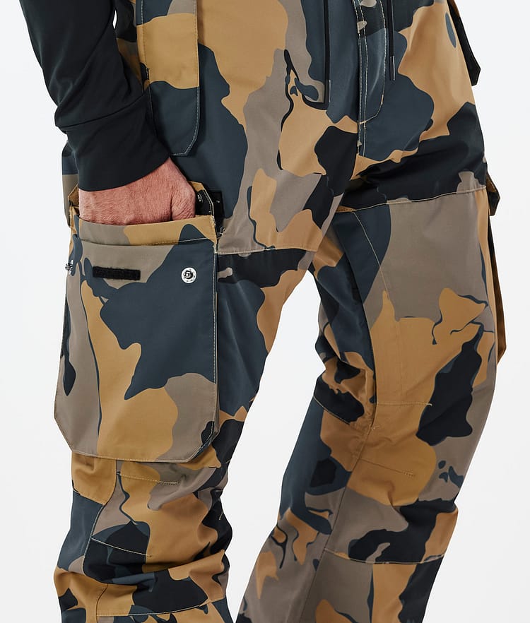 Dope Iconic Lasketteluhousut Miehet Walnut Camo