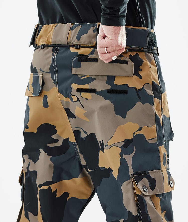 Dope Iconic Lasketteluhousut Miehet Walnut Camo, Kuva 6 / 6