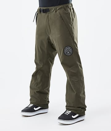 Dope Blizzard 22 Lumilautailuhousut Miehet Olive Green