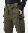 Dope Iconic W Lasketteluhousut Naiset Olive Green, Kuva 5 / 7