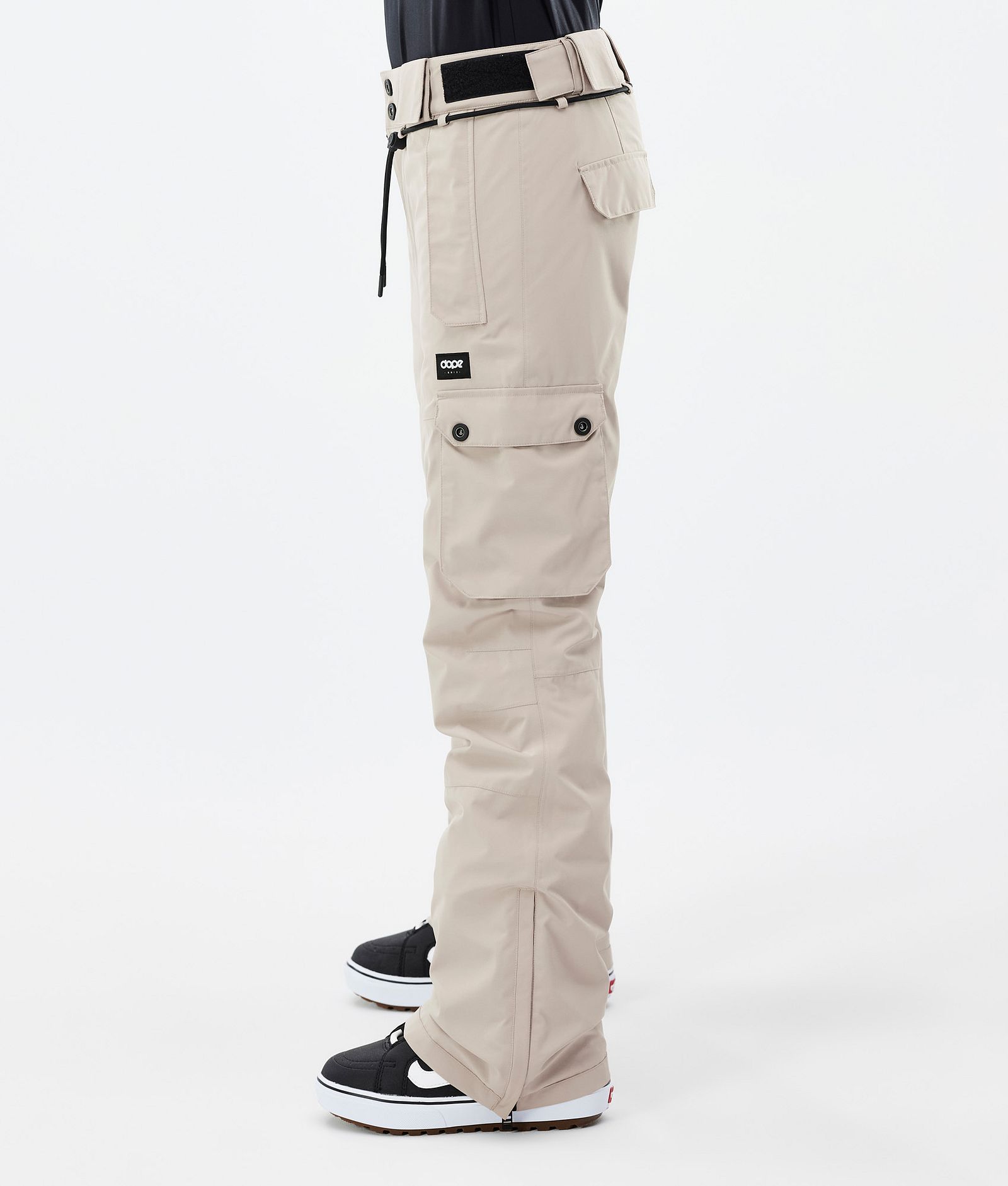 Dope Iconic W Lumilautailuhousut Naiset Sand, Kuva 3 / 7