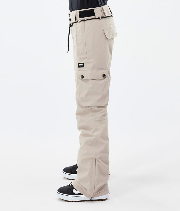 Dope Iconic W Lumilautailuhousut Naiset Sand, Kuva 3 / 7