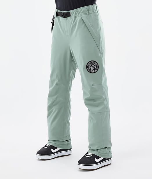 Dope Blizzard W 22 Lumilautailuhousut Naiset Faded Green