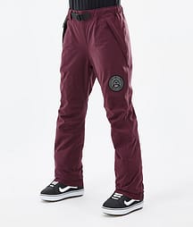 Dope Blizzard W 22 Lumilautailuhousut Naiset Burgundy