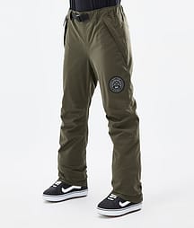 Dope Blizzard W 22 Lumilautailuhousut Naiset Olive Green