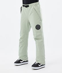 Dope Blizzard W 22 Lumilautailuhousut Naiset Soft Green
