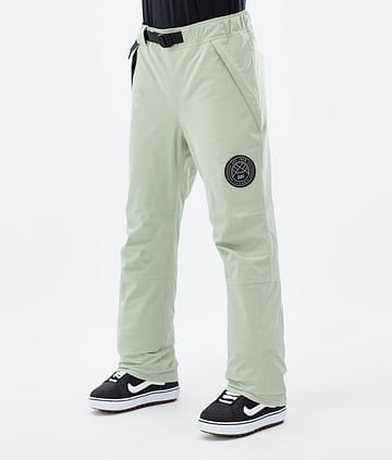 Dope Blizzard W 22 Lumilautailuhousut Naiset Soft Green