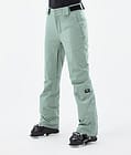 Dope Con W 2022 Lasketteluhousut Naiset Faded Green, Kuva 1 / 5