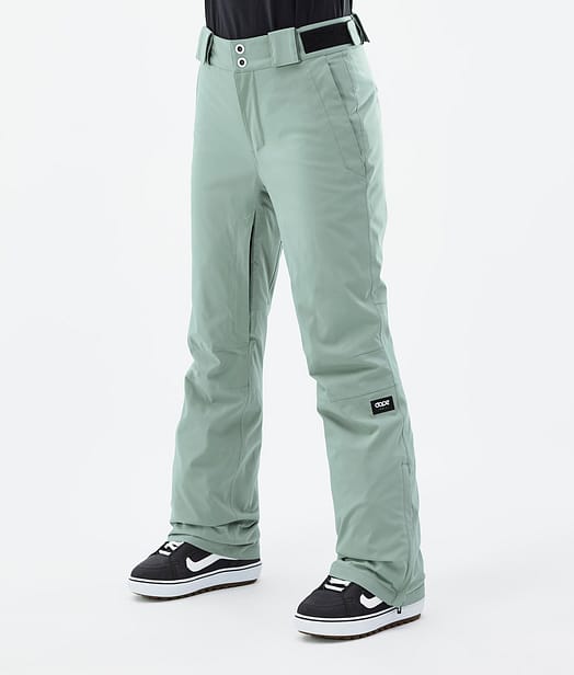 Dope Con W 22 Lumilautailuhousut Naiset Faded Green