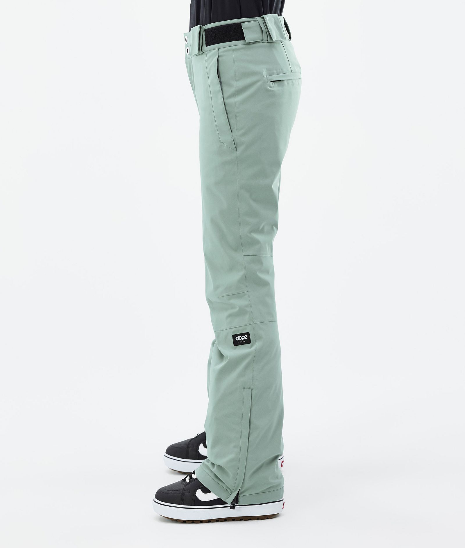 Dope Con W 2022 Lumilautailuhousut Naiset Faded Green, Kuva 2 / 5