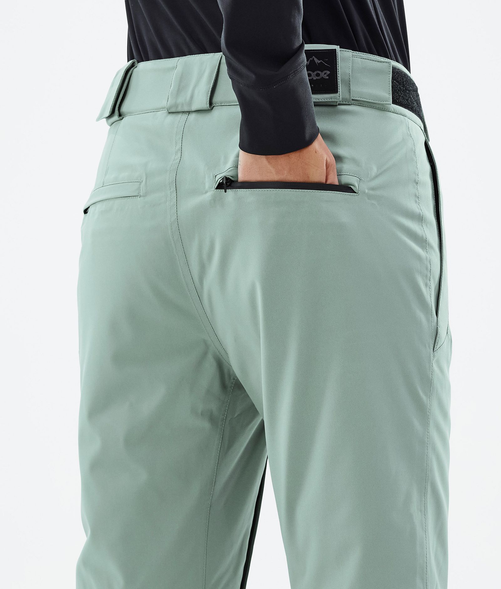 Dope Con W 2022 Lumilautailuhousut Naiset Faded Green, Kuva 5 / 5