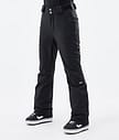 Dope Con W 22 Lumilautailuhousut Naiset Black