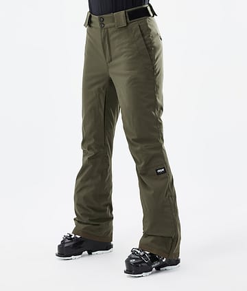 Dope Con W 22 Lasketteluhousut Naiset Olive Green