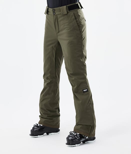 Dope Con W 22 Lasketteluhousut Naiset Olive Green